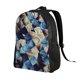 thumbnail image 2 of Disketp Abstract Blue Squares Mochila Unisex de Apertura Lateral Completa, Mochila para Laptop para Escuela, Trabajo y Viajes, 2 of 8
