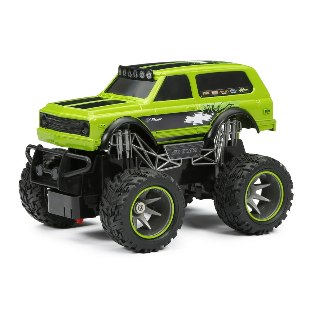 New Bright RC 1:24 Scale Remote Control Truck - Green Chevy Blazer 2.4GHz - Walmart.com 