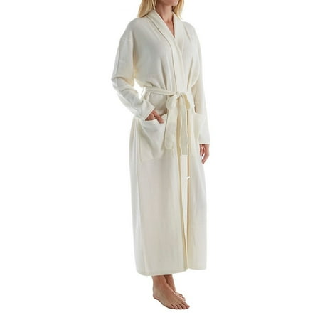 Cashmere Womens Robe - Arlotta 2011 Cashmere Classic Long Robe With Shawl Collar