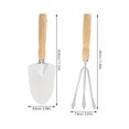 thumbnail image 2 of Miangastore 1 Set Gardening Hand Tool Soil Cultivator Portable Garden Hand Tools for Small Flower Plants, 2 of 8