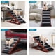 thumbnail image 5 of SweetBin Rampa de madera ajustable para mascotas para todos los perros y gatos – Superficie de alfombra antideslizante y almohadillas para los pies – 40 pulgadas de largo y ajustable de 12 a 26 pulgad, 5 of 5
