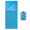 Wildkin Big Dot Aqua Original Sleeping Bag, Blue, 66x30