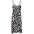 thumbnail image 5 of Animal Print Patterns Sleeveless Dress Woman Fashion Long Dresses Women's Summer Suit Dress Summer 2025 Women, 5 of 7