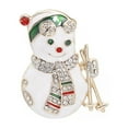 thumbnail image 1 of Fiudx Liquidación De Ofertas Flash Broche Navideño, Calcetín Navideño, Campana, Caramelo, Muñeco De Nieve Navideño, Ramillete, 1 of 2