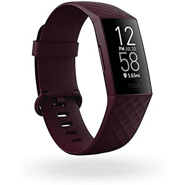 Refurbished (Good) Fitbit Charge 4 Fitness Tracker with Heart Rate Monitor - Rosewood