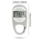 thumbnail image 2 of Eigraketly Podómetro de inducción para caminar 3D Seguimiento preciso del ejercicio Contador de pasos Equipo de calorías Correr al aire libre Ropa Deportiva, Zapatos Blanco, 2 of 6