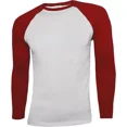 thumbnail image 2 of Playera Beisbolera Ranglan Manga Larga Lisa A023, 2 of 8