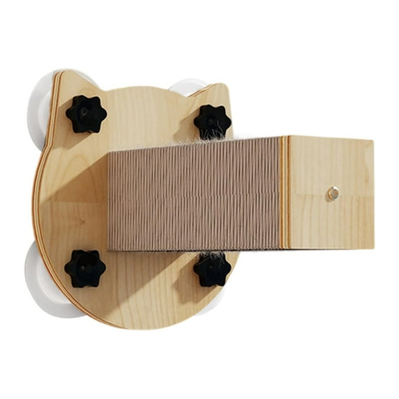 hengtong Cat Wall Step Perch Space Saving Cat Wall Furniture for Stretch Playing Rest Cat Head Shape