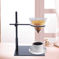 thumbnail image 1 of Hand-brewed Coffee Dripper Stand Manual Espresso Holder Adjustable +Silicone Pad, 1 of 10