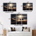 thumbnail image 4 of Designart "Grand Dune Procession " Animals Art Living Room Set, 4 of 5