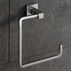 thumbnail image 4 of Soporte de papel higiénico de níquel cepillado Adepaton 2035017-2, 4 of 5