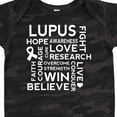 thumbnail image 4 of Inktastic Lupus Awareness Fight Cure Support Boys or Girls Baby Bodysuit, 4 of 5