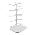 thumbnail image 2 of S SERENABLE 10 Pairs Sunglass Display Show Case Rack Shelf Eye glasses Show Stand Holder White, 2 of 9