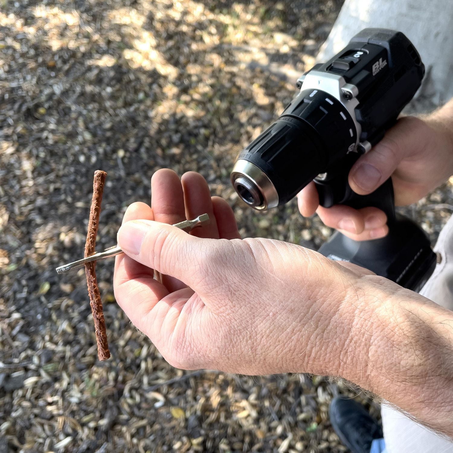 Slime Drill Bit Tire Plug Tools, 2-Pieces