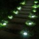 thumbnail image 1 of Solpex 12-pack ground lights with solar cells, 8 LED solar lights outdoor waterproof garden lights for yard deck lawn patio walkway, 1 of 5
