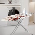thumbnail image 2 of HELLHERO Plum Blossom Pattern Ironing Board Cover 3 Fasteners Replacement Polyester Fiber Fabric for Home, 2 of 5