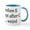 White/Blue Inside, variant on CafePress - I Before E - 11 oz Ceramic Mug - Novelty Coffee Tea Cup