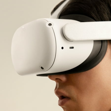 Meta - Quest 2 Advanced All-In-One Virtual Reality Headset - 256GB - Renewed - Gray