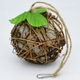 thumbnail image 4 of Bird Chewing Ball Hanging: 2PCS Vine Cotton Parrot Cage Toy Parakeets Bite Toy, 4 of 10