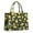 Yellow Lemon Fruit-2, variant on Large Capacity Tote Bag,Yellow Lemon Fruit Slices Blue Pattern Handbag Fashion Luxury Tote Bag,15.7"x13"x 5.1" Inches,Laptop Compatible
