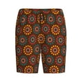 thumbnail image 3 of Picia 60s and 70s Aesthetic1 Pajama Shorts for Men, Men's Pajama Bottoms, Sleepwear,Short Pajama Pants-, 3 of 9