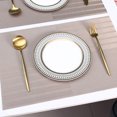 thumbnail image 1 of Paokuoon Sets de Table en PVC Résistants à la Chaleur Antidérapants Faciles à Nettoyer Protection de Table pour Cuisine Maison, 1 of 6