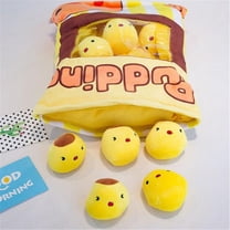 Yannianjz under $5 8Pcs Cute Plush Pillow, Cute Plush Pillow Kawaii Room Decor Throw Pillow Removable Stuffed Animal Toys Fluffy Christmas Home Decor Gifts