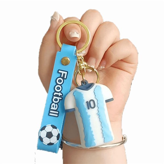 3D Messi Argentina Keychain