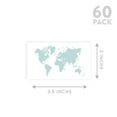 thumbnail image 5 of Koyal Wholesale Watercolor Destination Place Cards for Wedding Party Tables, Seating Place Cards for Holders, 60 Pack, 5 of 5