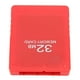 thumbnail image 2 of Tarjeta De Memoria Para Juegos, Consola De Juegos Tarjeta De Datos Plug And Play Aviso De Grabación Externo Para PS2 Cergrey Rojo, 2 of 8