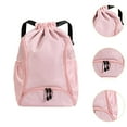 thumbnail image 6 of Dualoai Basketball Backpack Sport Bag Gifts for Boys Breathable Spacious Sports Training Pink, 6 of 9