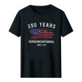 thumbnail image 4 of Usa 250Th Anniversary Merchandise, Men's 4th of July Shirts Short Sleeve Muscle Fit T Shirts Casual Round Neck Summer Tops, 4 of 5
