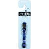 Pet Ware 1/4 Nylon Matching Plastic Adj Collar Bl