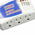 thumbnail image 2 of 3 Outlets Voltage Power Surge Protector 120V Refrigerator Brownout Appliance, 2 of 6