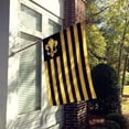 thumbnail image 2 of Carolines Treasures 8198-FLAG-PARENT Black and Gold Fleur de lis Nation Flag  multicolor, 2 of 4