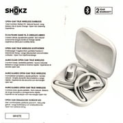 Shokz OpenFit Air White Open-Ear True Wireless Earbuds
