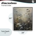 thumbnail image 4 of Stupell Industries Transitional Twilight Blossoms Meadow at Dusk Black Framed Giclee Art, 24 x 30, by Svetlana Aleynikova, 4 of 8