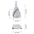 thumbnail image 4 of KAWELL Sling Backpack - Unisex Messenger Bag Crossbody Backpack Travel Multipurpose Daypacks for Men Women Lady, 4 of 7