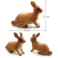 thumbnail image 5 of Hot Easter Rabbit Fox Squirrel Deer Dog Elephant Animal Model Figure Diy Cake Decoration Educational Toy Figurine Gift For Kids, 5 of 5