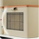 thumbnail image 4 of Caja de almacenamiento de lino y algodón con ventana de tela, armario, almacenamiento y arreglo, caja de almacenamiento de ropa grande, juguetes plegables, 1 ud., 4 of 4
