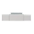 thumbnail image 6 of Pemberly Row Mirrored Wood Console in Silver, 6 of 12
