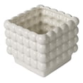 thumbnail image 3 of Mainstays Céramique Pot carré à boules de 15,2 cm-Blanc, 3 of 7