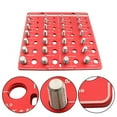 28 Nut and Bolt Thread Checker,14 Metric & 14 Standard Sizes