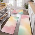 thumbnail image 2 of Dreamy Pastel Sky Kitchen Rugs Sets Of 3,Kitchen Runner Rugs Non Skid Washable,Decorative Kitchen Floor Mats for Kitchen,Sink,Laundry,17"x30"+ 17"x47" + 17"x59", 2 of 6