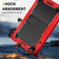 thumbnail image 2 of For TMobile Revvl Tab 2 Tough Tablet Strong Kickstand Hybrid Case Cover - Red, 2 of 4
