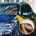 thumbnail image 3 of ALAZA Abstract Wavy Line Pattern Windshield Sun Shade Car Foldable Visor Block UV Rays Protector 55"x27.6", 3 of 8