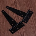 thumbnail image 4 of 2pcs Gate Hinge T Strap Shed Door Hinge Fence Gate Tee Hinge Wrought Hardware, 4 of 9
