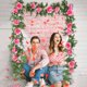 thumbnail image 1 of Juego de enredaderas de rosas artificiales | Guirnalda decorativa realista de 2 piezas de 230 cm, 10 cabezas, blanco rosa fuerte rojo sandía roja, colgante de pared floral de plástico, acento, 1 of 6