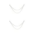 thumbnail image 1 of Minnieouse Punk Pants Chain Women Accessories Jean Concert Chains Music Multilayer Wallet Party Rock Keychain Decor Decorations plata 40-50cm 2piezas, 1 of 6
