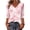 Red, variant on Women Halloween 3/4 Sleeve Tops Funny Graphic Tees Fall V Neck Loose Fit Party Halloween T-Shirts